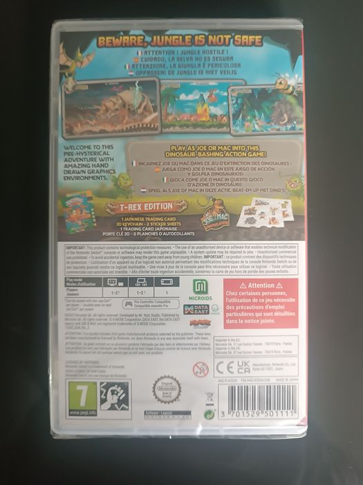 New Joe & Mac: Caveman Ninja (Switch)