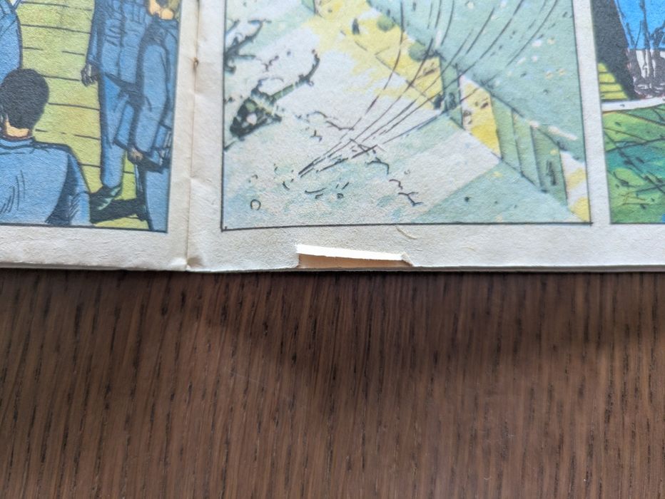 Komiks z 1976 r. Pilot śmiglowca nr 4, w śnieznych zamieciach