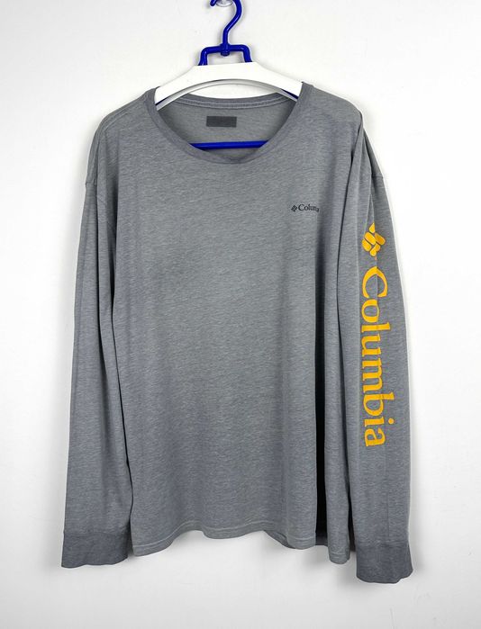 Longsleeve męski COLUMBIA szary outdoor bluzka r. XXL
