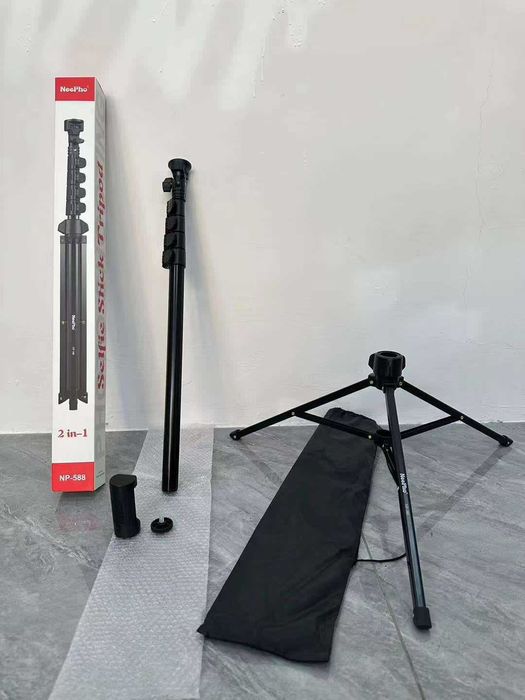 Штатив-монопод NeePho NP-588 2в1 для телефона,камер, кільцевих ламп