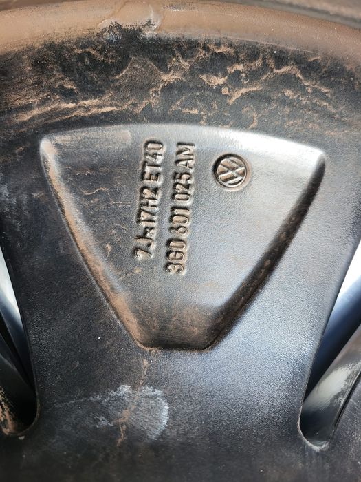 Felgi 7Jx17 5x112 VW Passat B7 B8 Scirocco Troc Tiguan Golf Skoda Audi