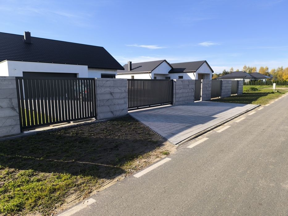 Brama przesuwna, furtka, OCYNKOWANA OGNIOWO, Producent