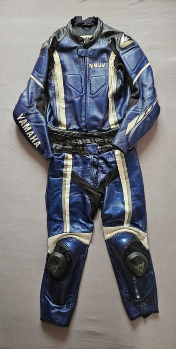 Dainese Yamaha Speedblock R1 kombinezon skórzany niebieski rozm. 52