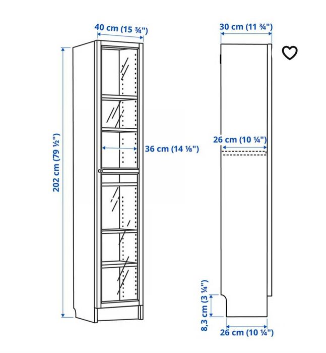 Estantes Billy branca Ikea