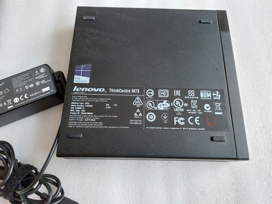 Lenovo ThinkCentre M73 Tiny\ Ram 16GB\ SSD 128GB\  Intel Core i3 \ Windows 10Pro