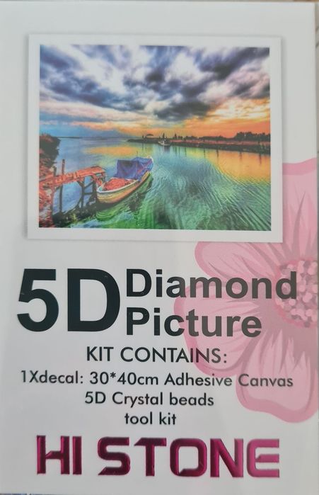 Diamond Painting, Haft Diamentowy, mozaika