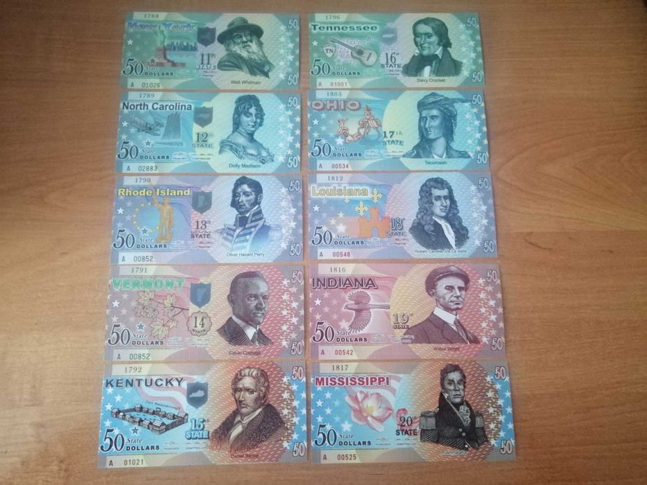 Banknoty kolekcjonerskie dolar USA M104