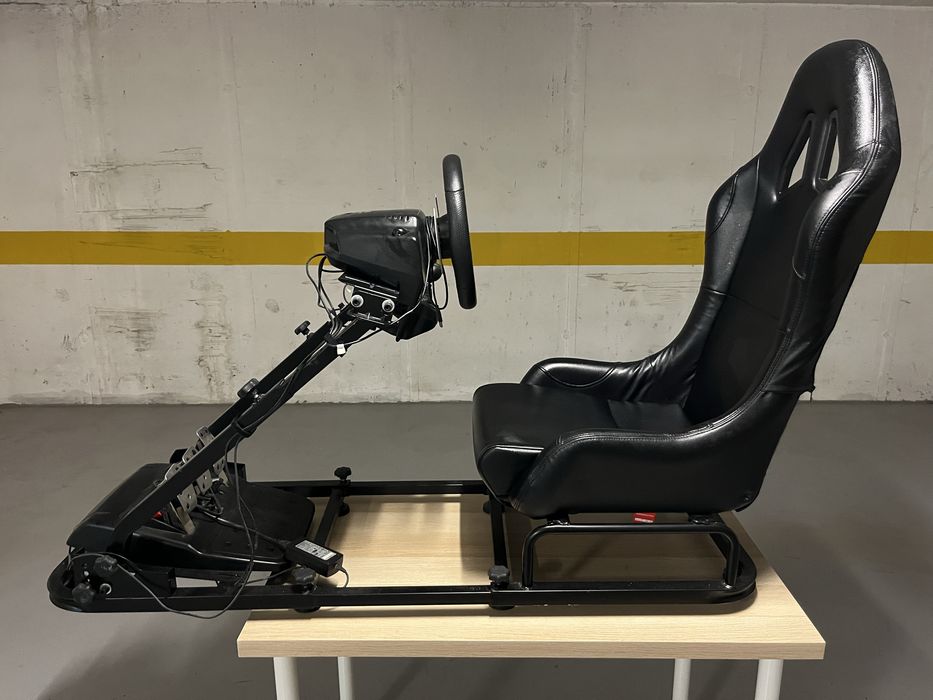 Simulador logitech g27 com playseat