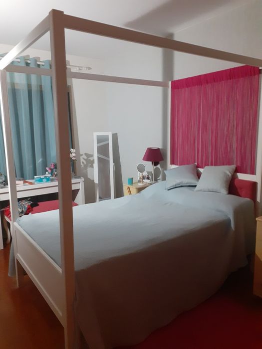 Cama dossel branca