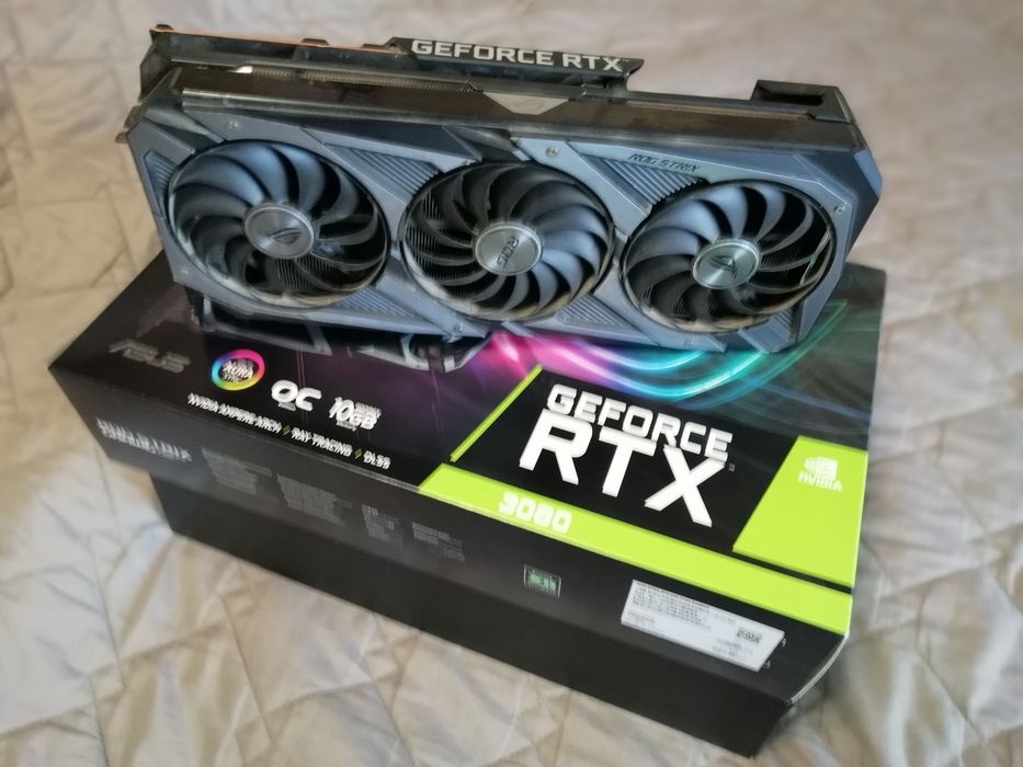 Відеокарта Asus ROG Strix RTX 3080 10GB