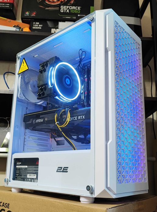 Потужний комп'ютер INTEL I5 14400F 4.7GHZ, RTX 3070, 32GB DDR4, SSD.