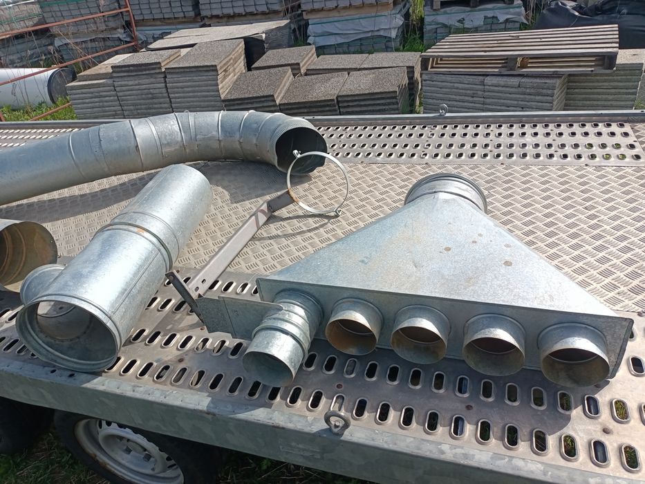 Rury rozdzielacza kolektor do odciągu trocin fi 225