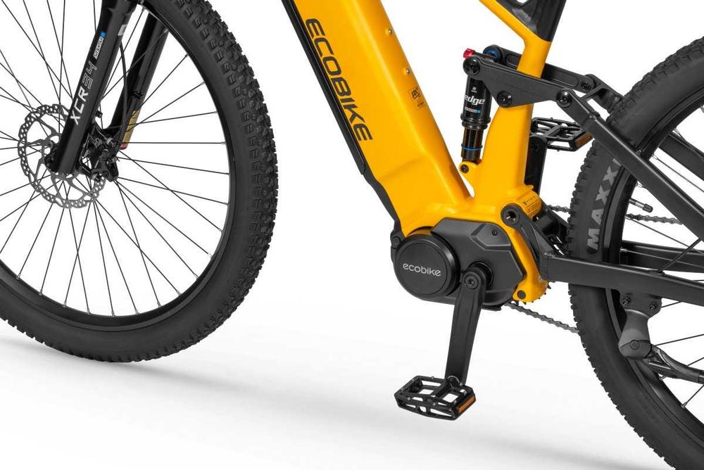 Rower elektryczny EcoBike RX500 Max Yellow Ananda 130Nm 960Wh Dostawa pod dom