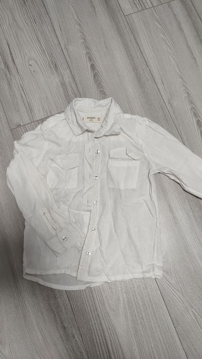 Koszula biała galowa długi rękaw 110 mango