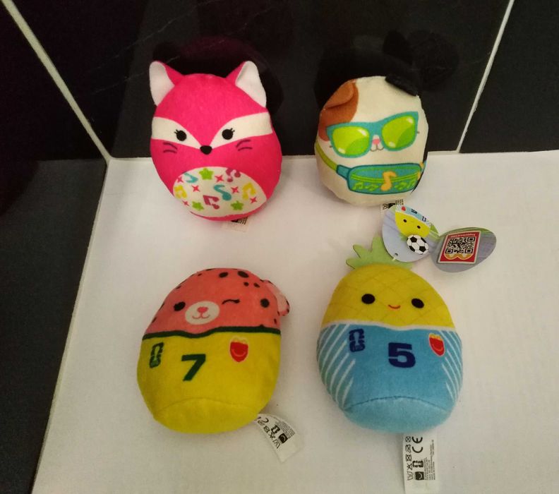 Peluches da colecção do McDonald's  Squishmallows