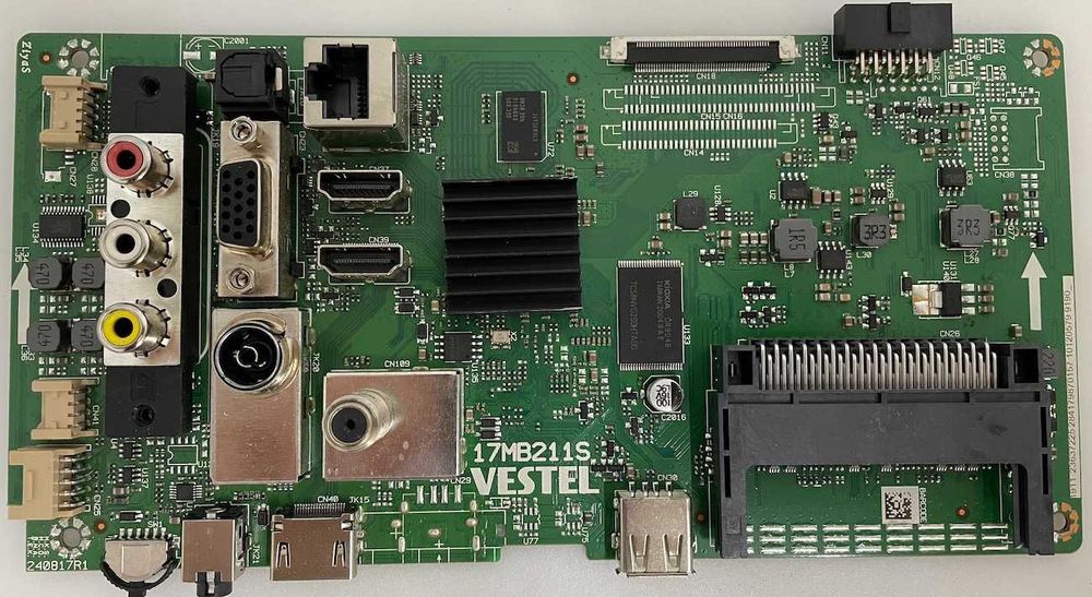 17mb211s mainboard tv led smart toshiba 39l2863 dg