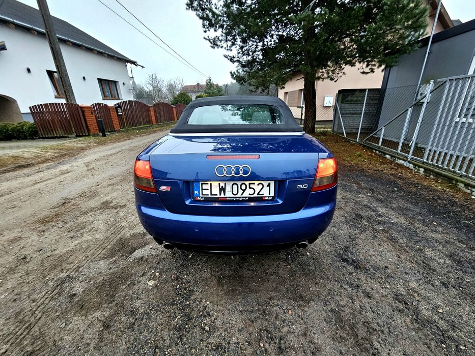 AUDI A4 B6 Cabrio 3.0 S line