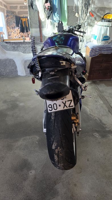 Cbr600rr acidentada