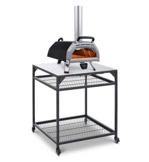 Mesa Modular Professional para Forno OONI (80x80x90cm), Inox, exterior