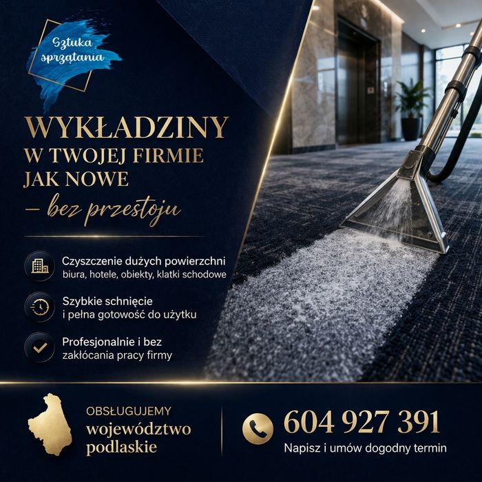 Pranie wykładzin i dywanów