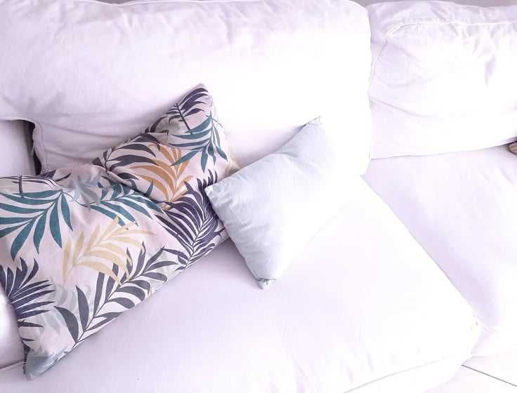 Sofá Ikea Ekeskorg 3 Lugares Branco