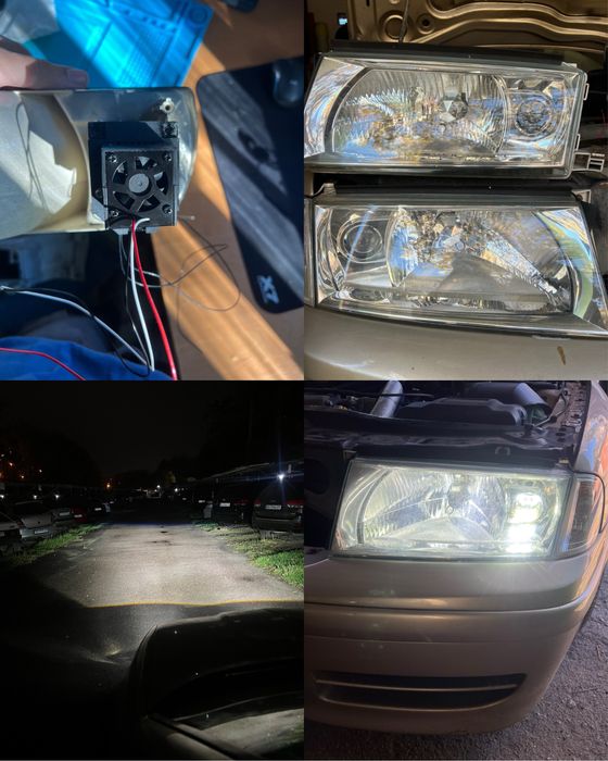 Фары шкода тур, octavia tour туманки