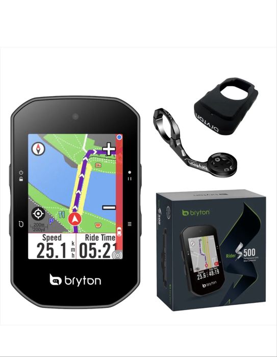 Nawigacja Bryton - komputer rowerowy Rider S500