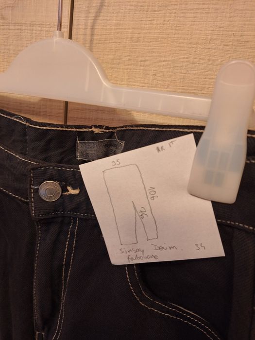 Spodnie jeansowe denim