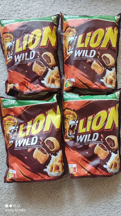 4 opakowania Lion Wild cena za całość