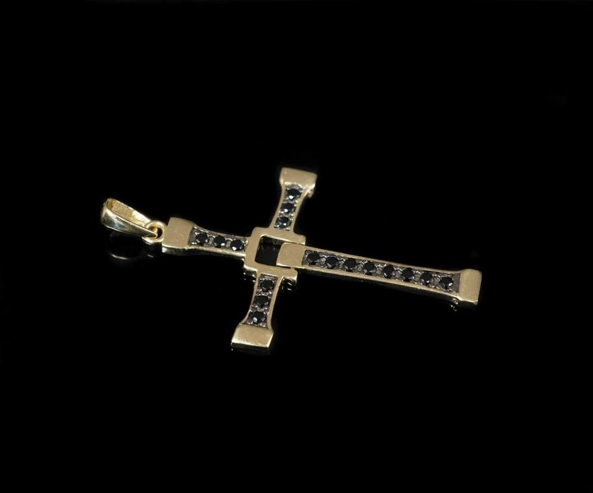 Złoto 585 - Złoty Krzyżyk TORETTO Vin Diesel