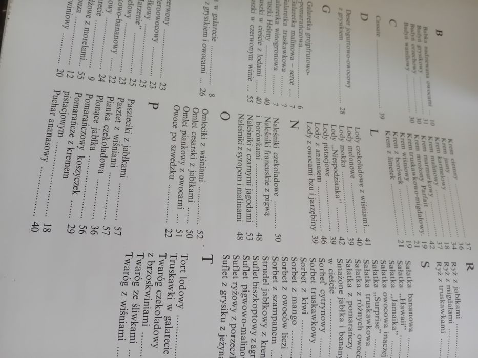 Ulubione desery vademecum smakosza