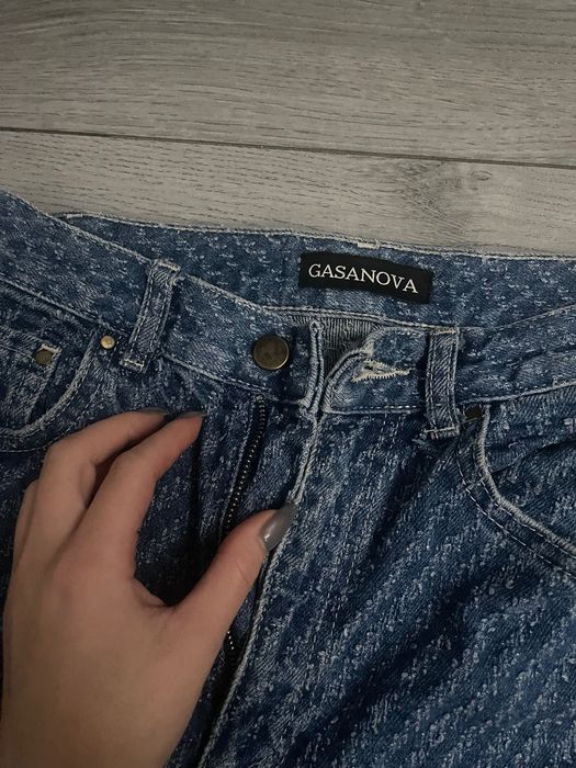 Джинси GASANOVA сині