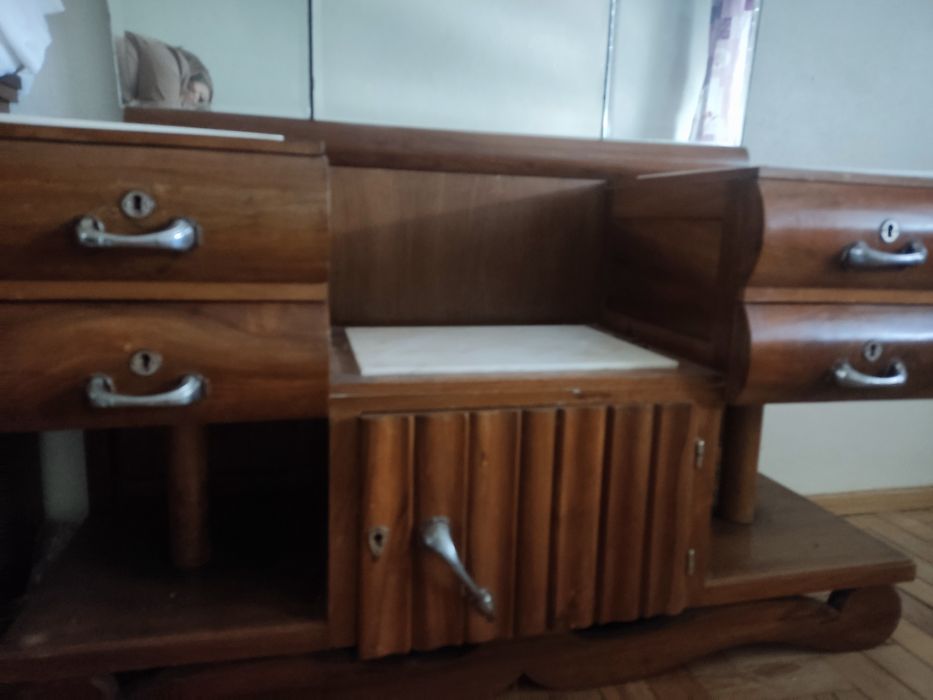 Toucador Art Déco com espelho
