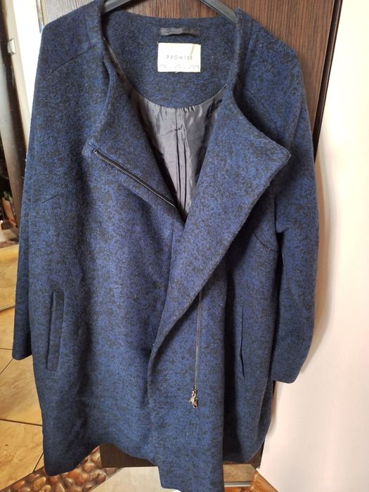 Plaszcz  promis granatowy