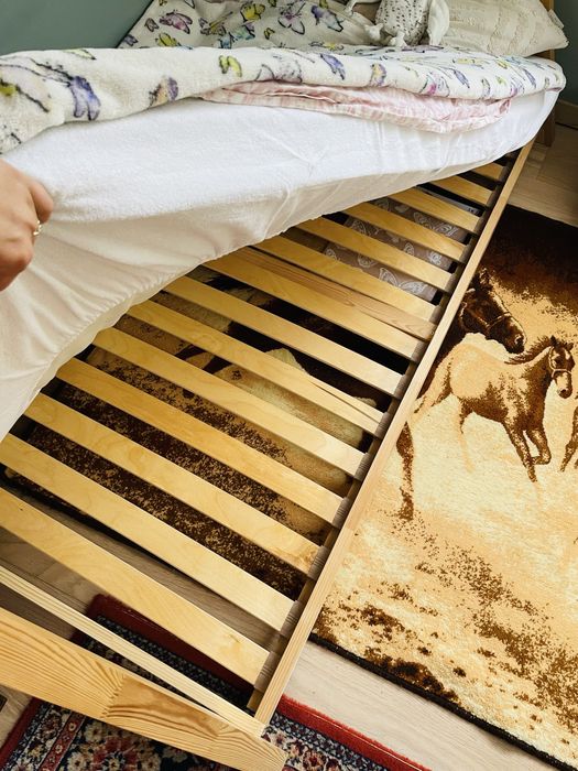 Łóżko Tipi drewniane 80x160cm