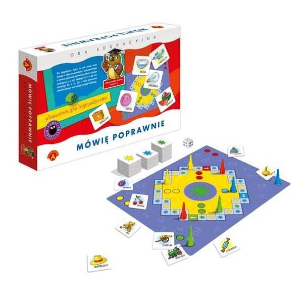 GRA edukacyjna MÓWIĘ POPRAWNIE logopedyczna