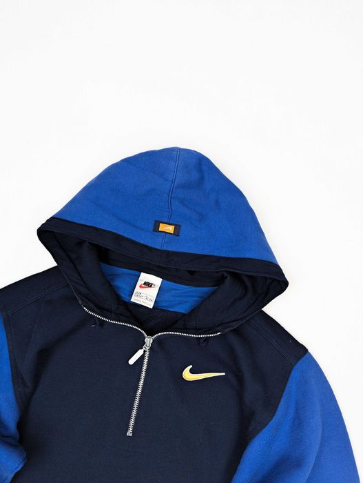 Nike vintage granatowa bluza XS logo