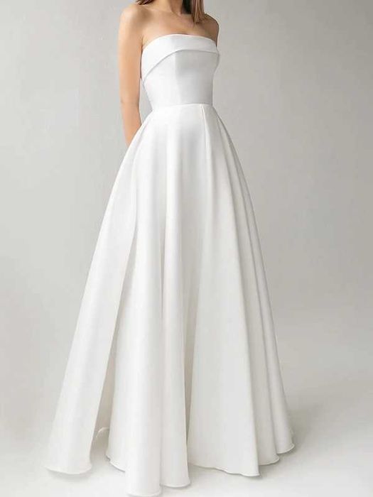 Vestido de Noiva Minimalista | NOVO