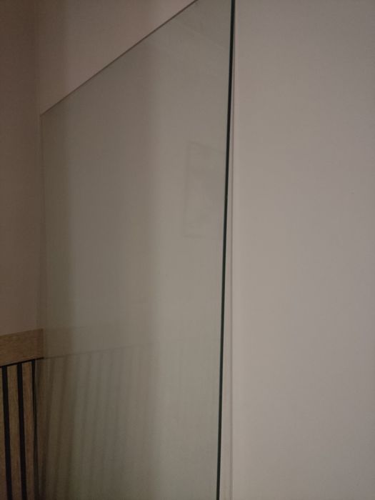 Brodzik + szyba hartowana