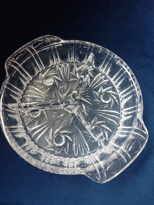 Salaterka kryształ 3 dzielna