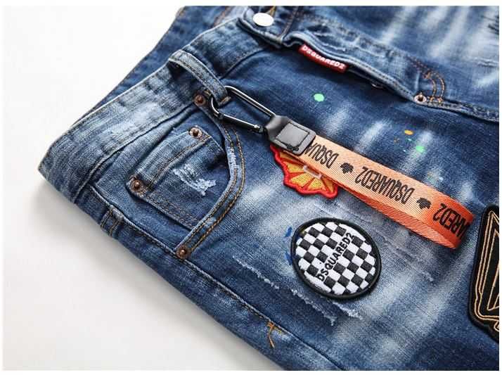 Męskie spodnie dżinsowe DSQUARED2 XXL