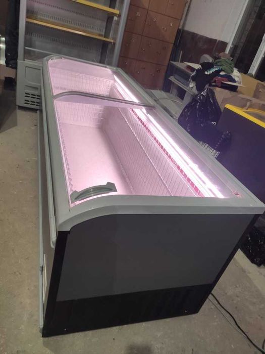 Якісні Морозильні ларі бонети AHT Miami 250 AD VS Кремовий. Гар.6 міс