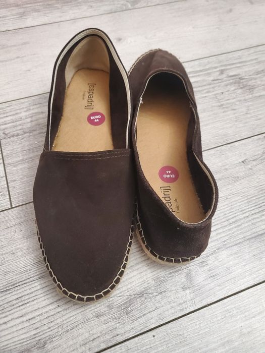 Espadryle skórzane Espadrij 44