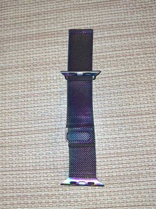 Ремінець для apple watch 42/44/45mm milanese loop band chameleon