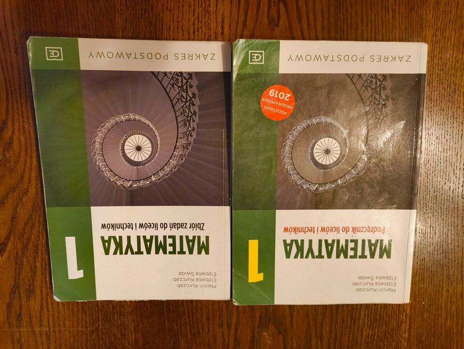 Podręcznik i karty pracy do matematyki 1