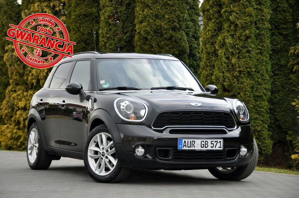 MINI Countryman 2.0d(143KM)*ALL4*Xenon*Navi*Klimatronik*Skóry*Panorama*I Wł*Alu17"ASO