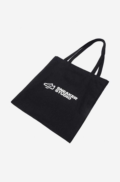 SneakerStudio torebka bawełniana czarna