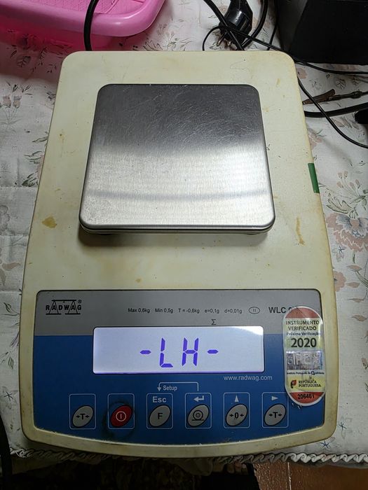 Balança de Precisão Laboratorial RADWAG WLC (600g / 0.01g) - Classe II