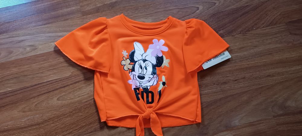 110/116 mini bluzka wiązana