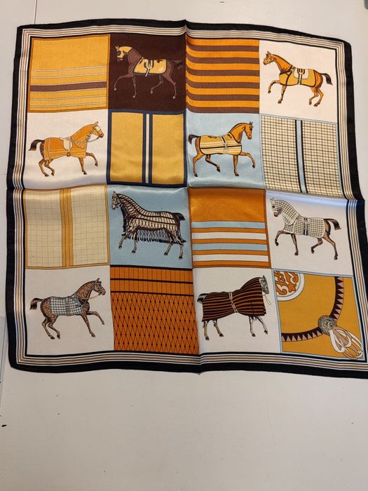 Apaszka jedwabna chusta 100% jedwab